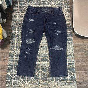 Old Navy Blue Straight Leg Jeans